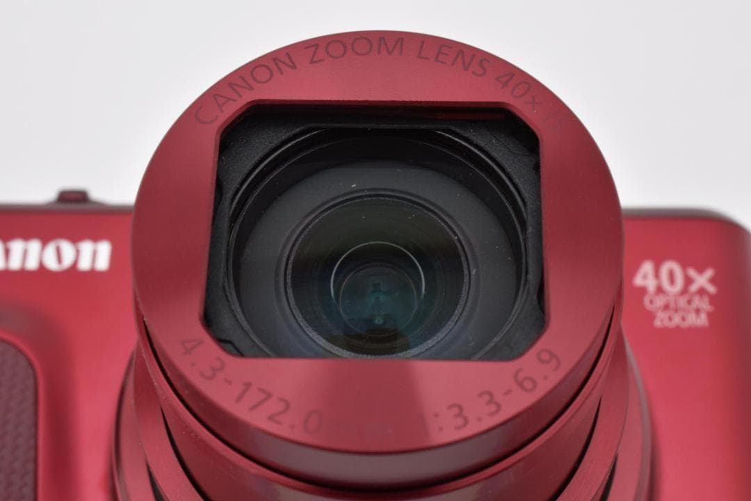 美品 Canon PowerShot SX720 HS レッド デジタルカメラ