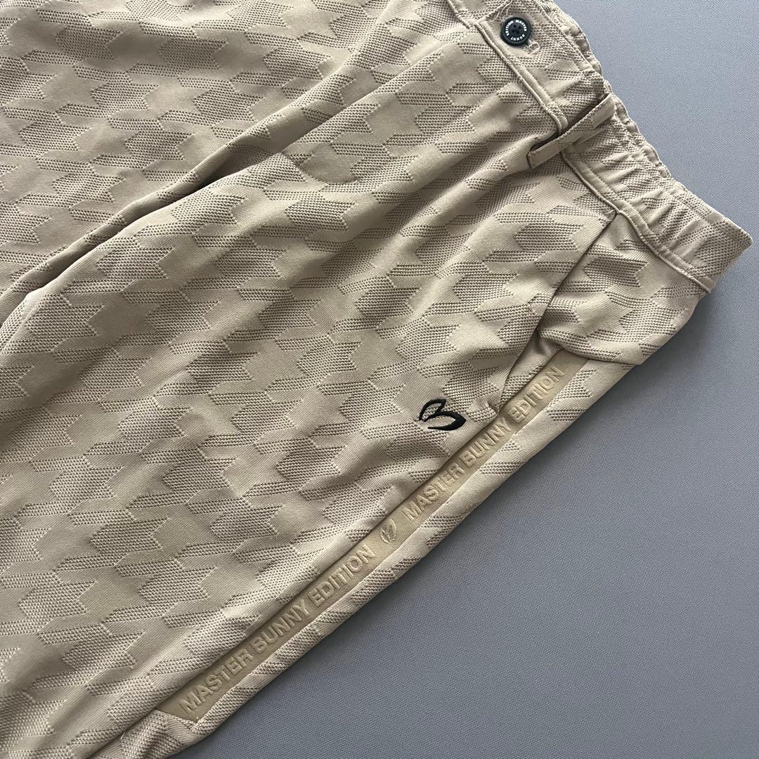 マスターバニー　パーリーゲイツ　セットアップ　千鳥柄　メンズ　ジャケット　パンツ