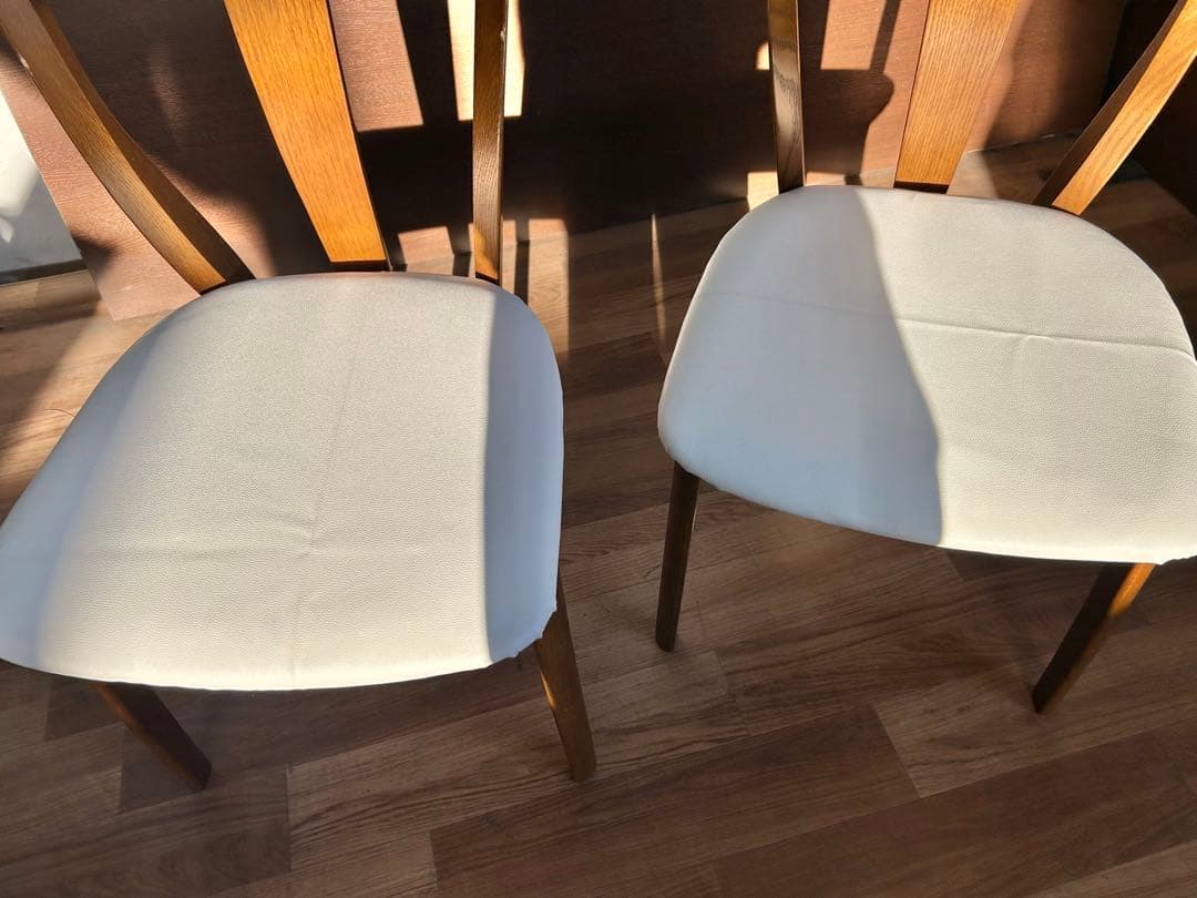 717 飛騨家具 シラカワ ダイニングチェア2脚 北欧 ナチュラル　セット　美品