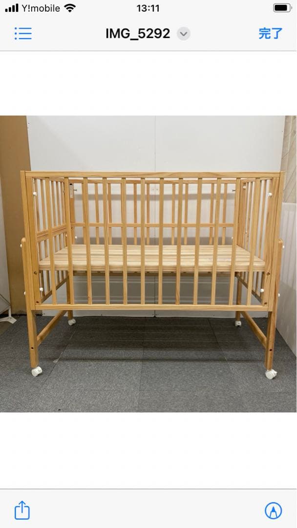 【手渡し限定】大和屋　トール　WオープンベビーベッドNA