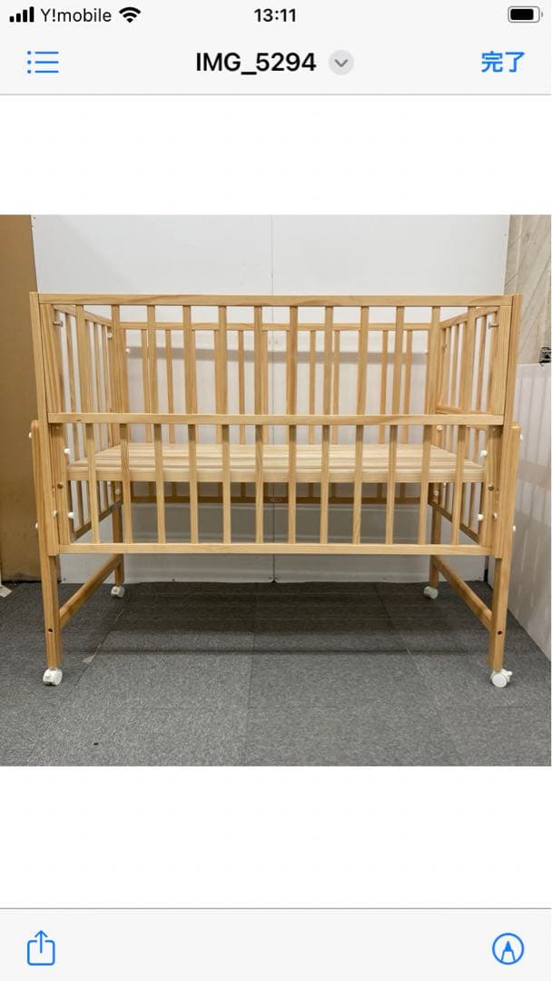 【手渡し限定】大和屋　トール　WオープンベビーベッドNA