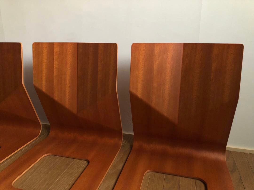 天童木工 プライウッド 座椅子 3脚セット 民芸 ジャパニーズモダン 古民家