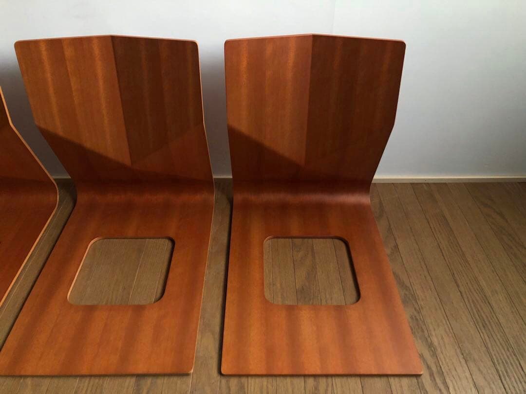 天童木工 プライウッド 座椅子 3脚セット 民芸 ジャパニーズモダン 古民家