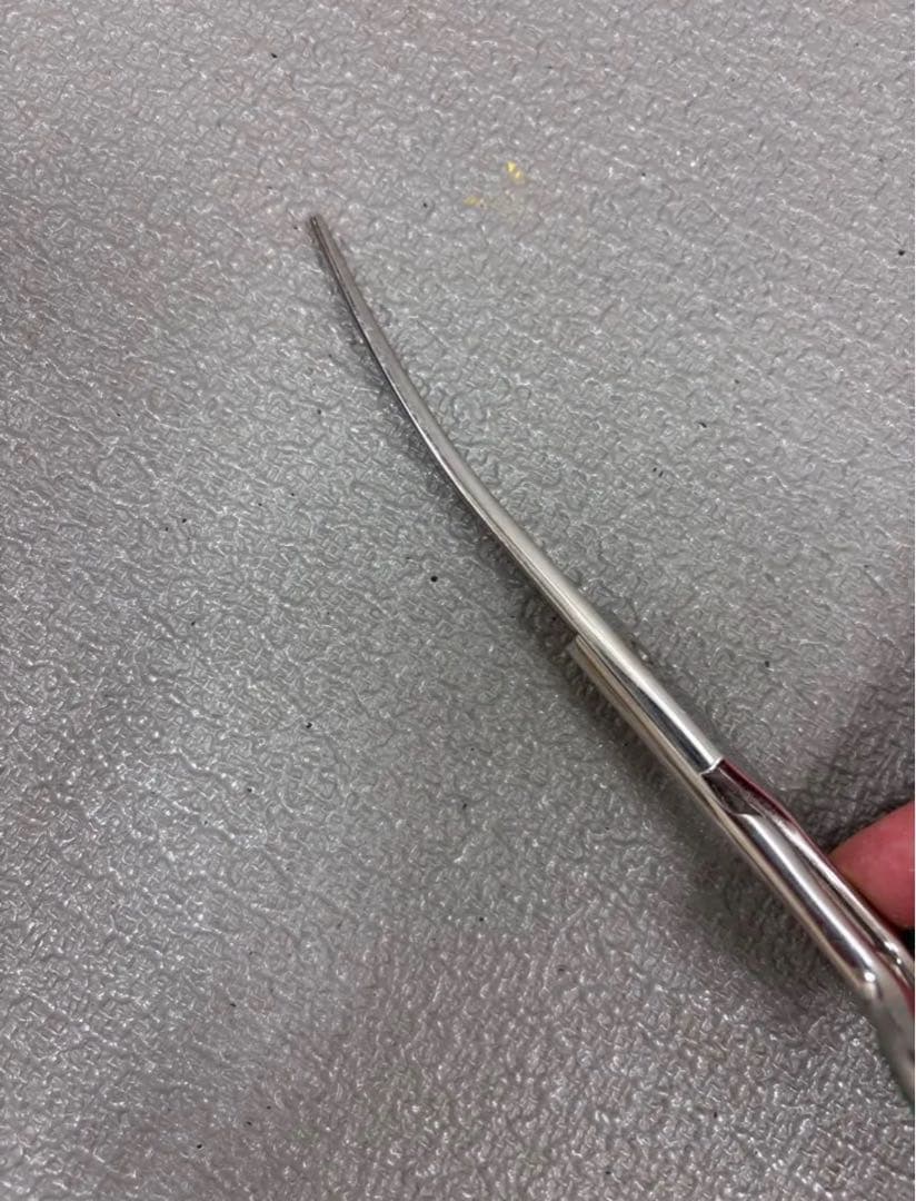 トリミングシザー　東京理器　パイオニア　カーブバサミ　右利き　プロ用