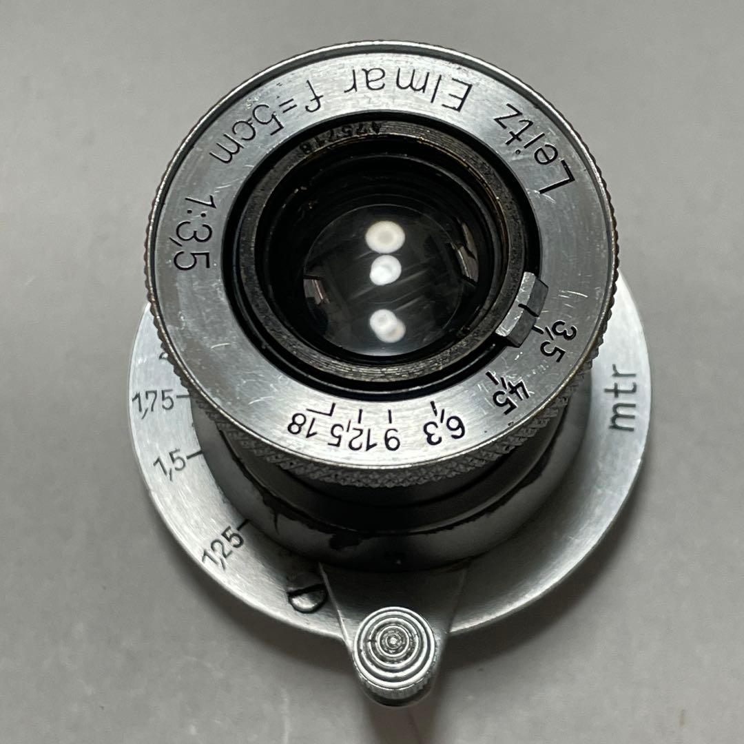 名玉！Leica Leitz Elmar f=5cm 1:3.5 475218?