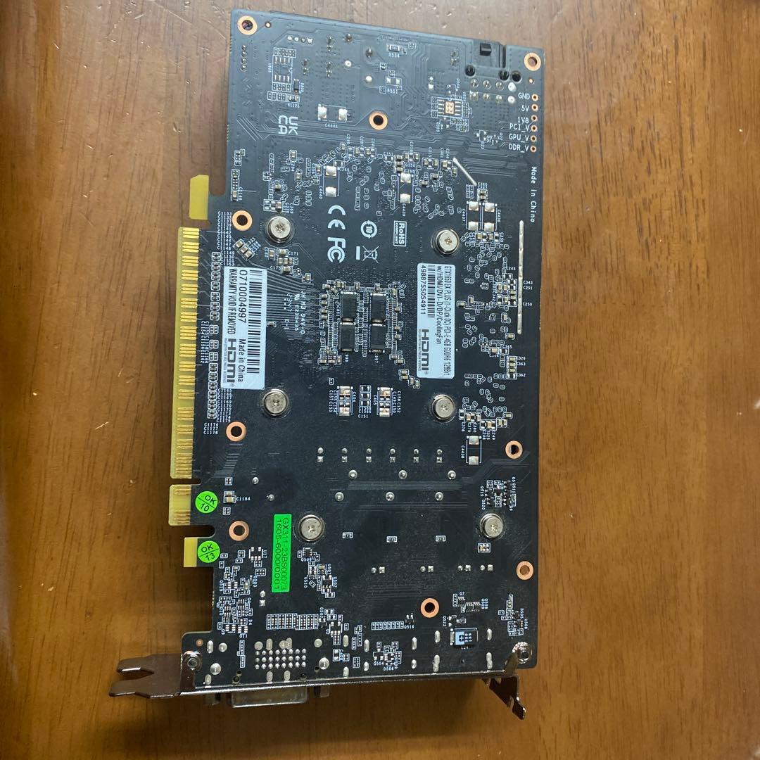 グラフィックボード デュアルファンGTX1650