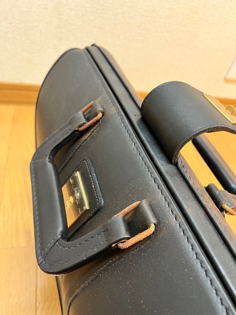 オールドコーチ ダレスバッグ 本革 USA製 黒 5420 coach