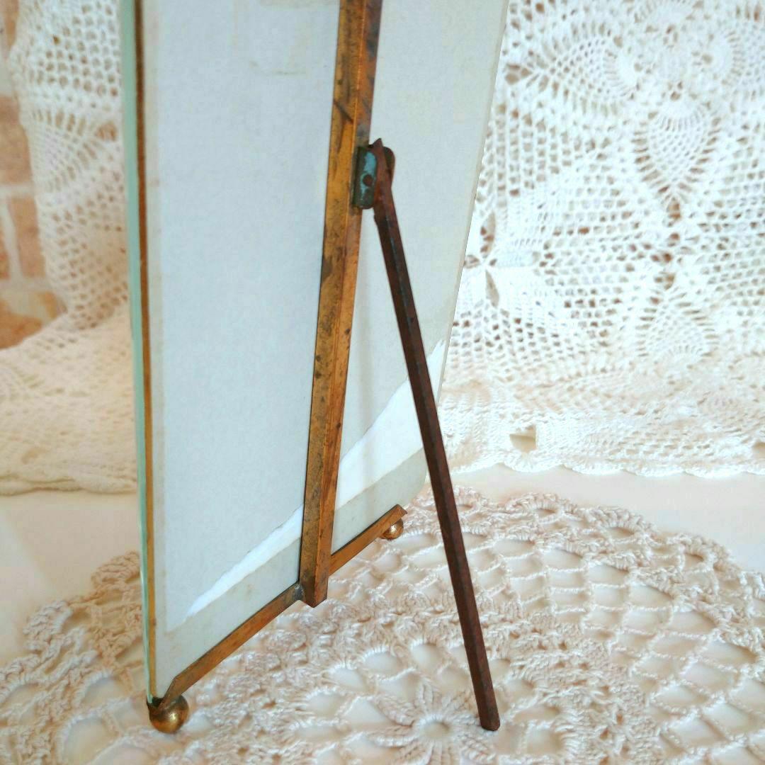 お値下げ！フランス　アンティーク　フォトフレーム　フラワーカード付き