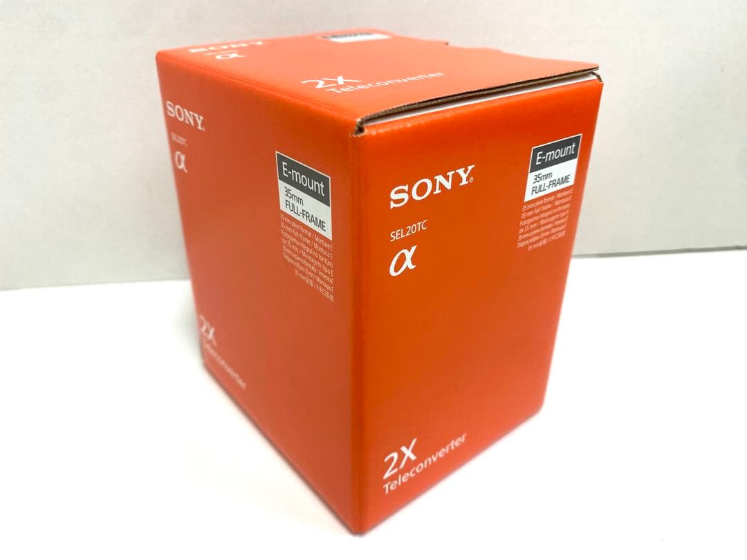 新品 未使用 SONY ソニー Eマウント用2xテレコンバーター SEL20TC