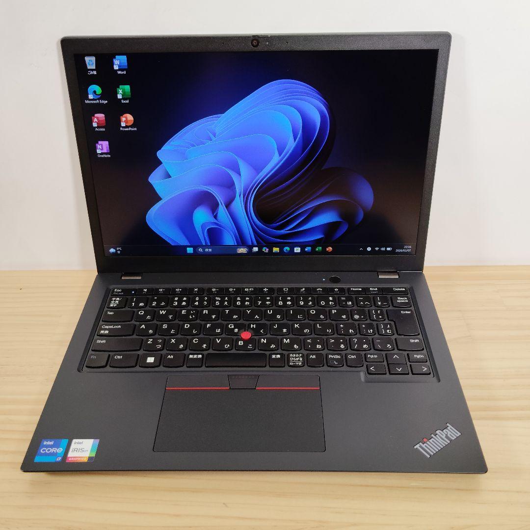 極美品 ThinkPad L13 Gen3 爆速12世代i7 16GB 1TB