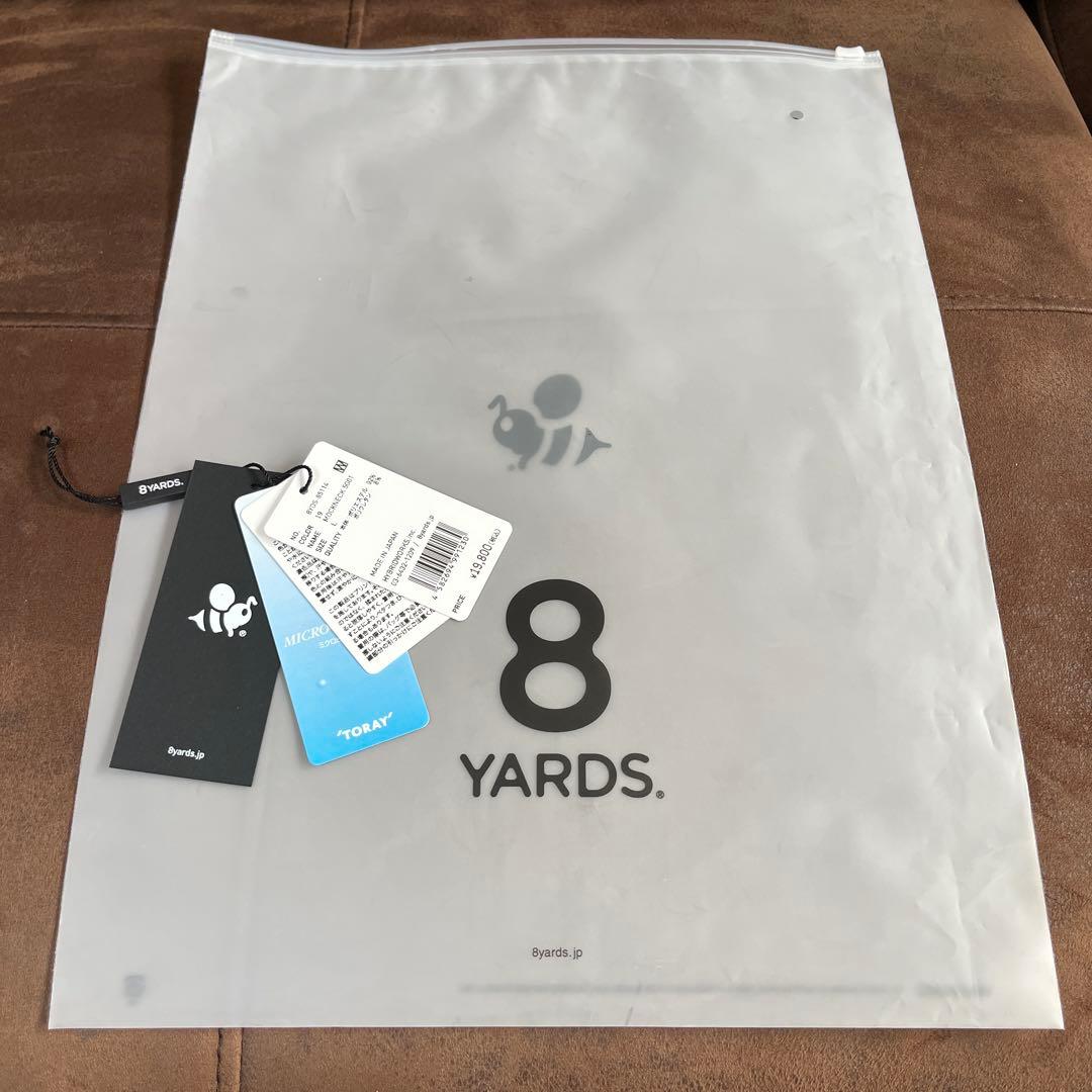 8YARDS ハチヤーズ　モックネック　Tシャツ　レディース　L モカ