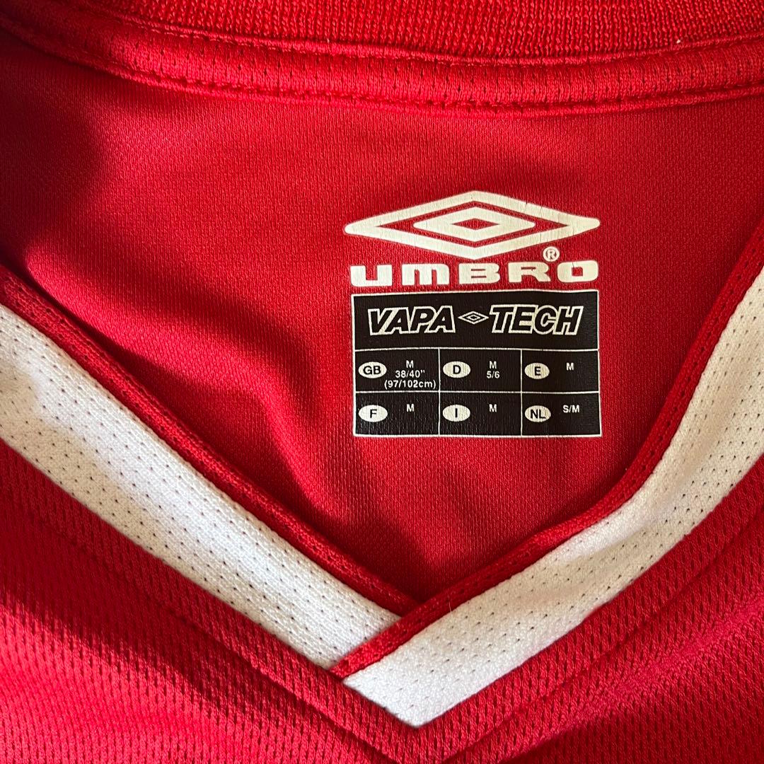 ノッティンガムフォレストサッカーユニフォーム 2002-03　アンブロ　サイズM