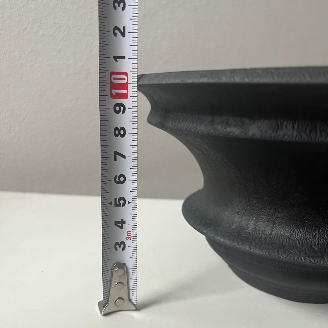 【未使用】カタチ製作所　レザーブラック　ドリッパー Low L