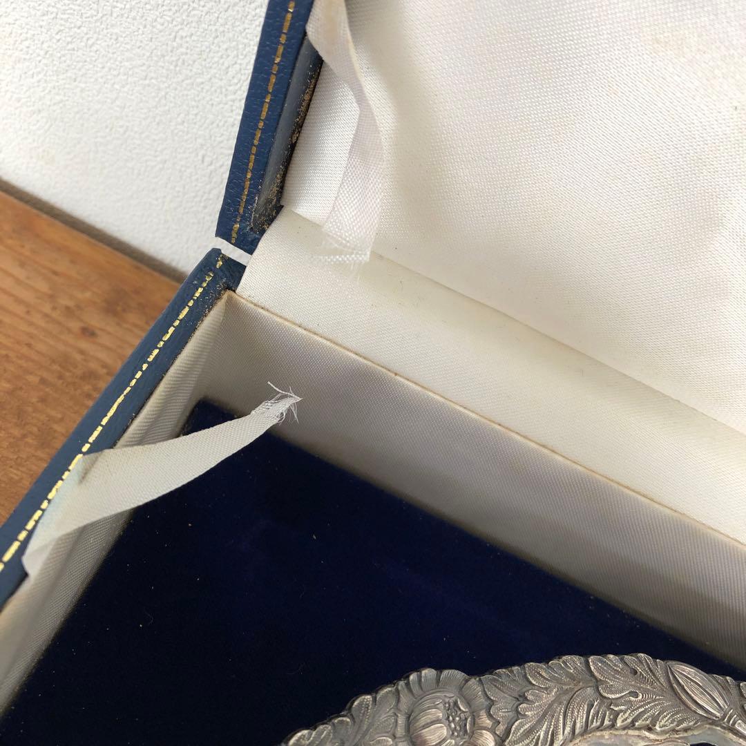 マッピン＆ウェッブ　純銀製　透かし＆カービング　コンポート　ディッシュ　シルバー