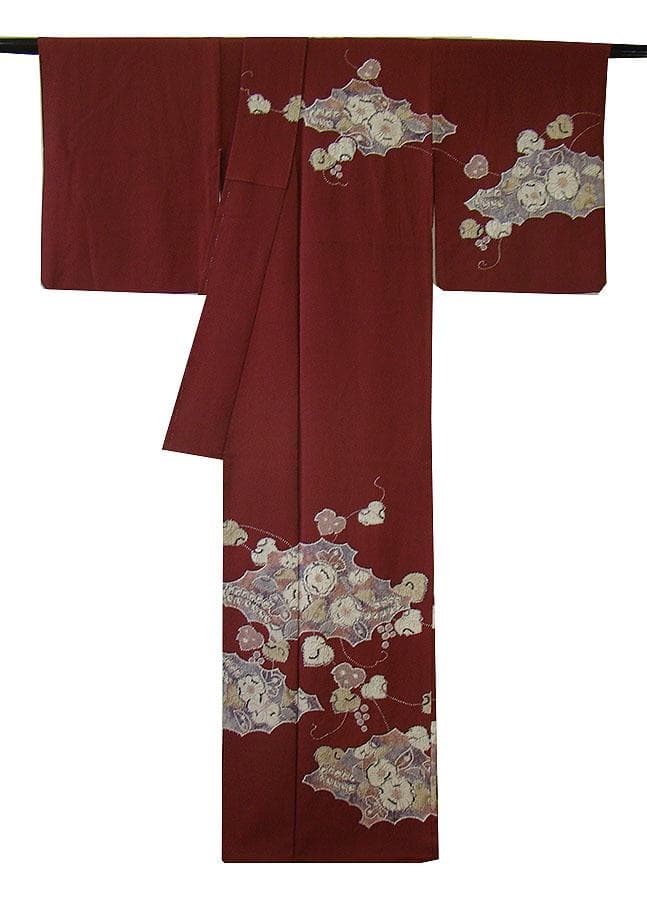 人気の辻が花 訪問着＆袋帯・帯〆・帯揚げセット（正絹）仕立上り＜HH2226＞