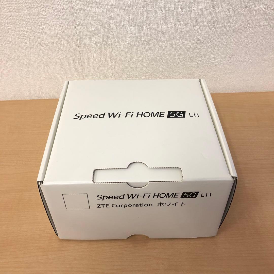 ②【新品未使用品】ZTE Speed Wi-Fi  5G L11