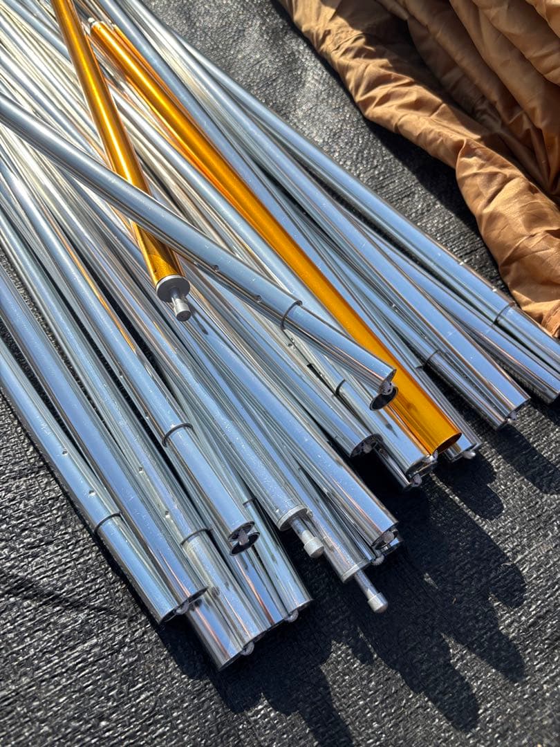 【廃盤】IGNIO イグニオ トンネルテント & ヘキサタープ セット 連結可能