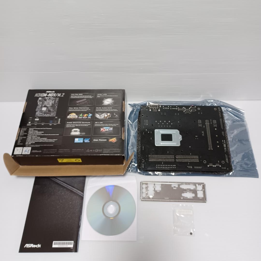ASRock H310M-HDV/M.2 マザーボード　60M478