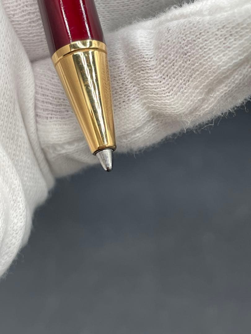 Cartier 赤 ボールペン