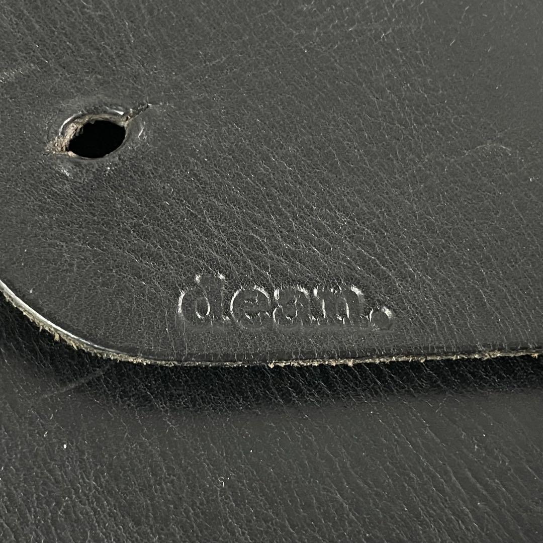 入手困難✨ dean jd ビジネスバッグ メッセンジャーバッグ レザー 黒色