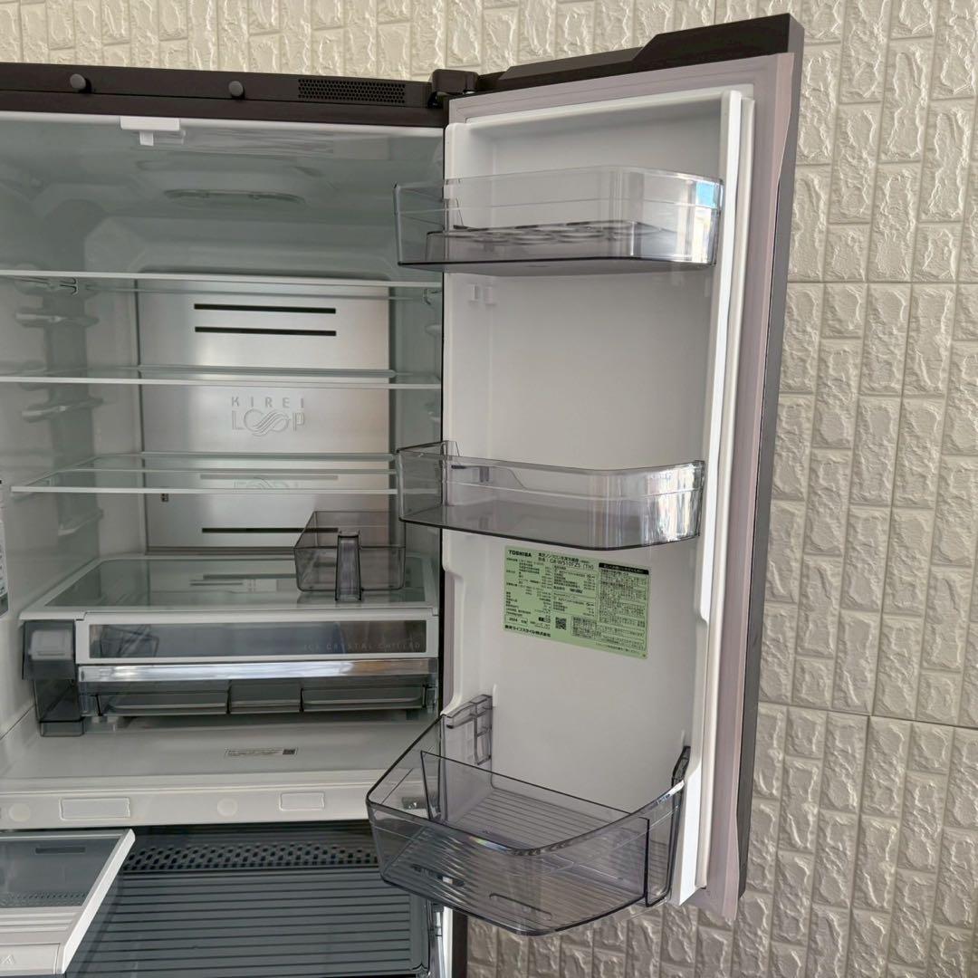 ☆流星☆ ✨東芝　6ドア　冷蔵庫　GR-W510FZS 2024年　美品