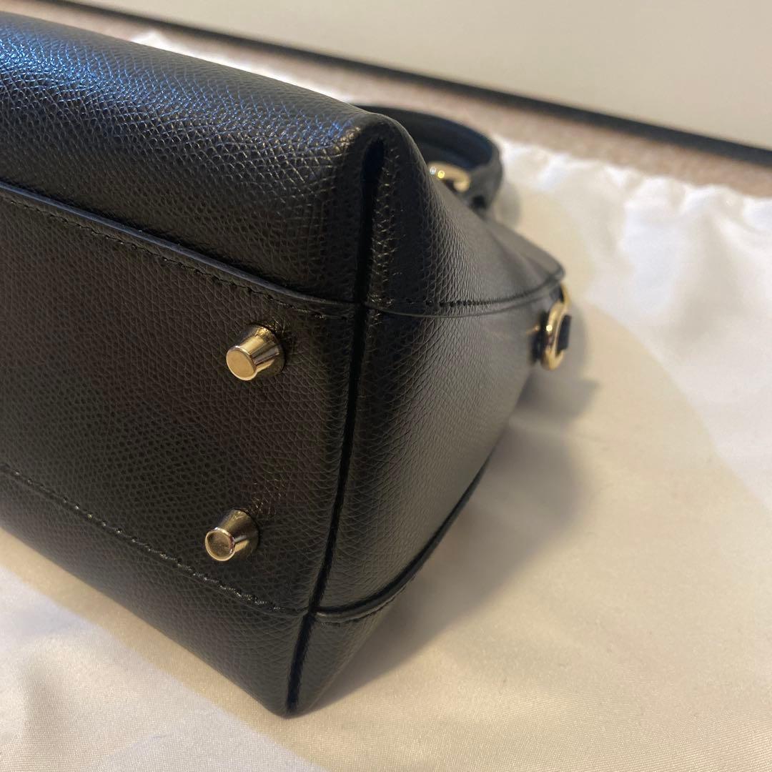 ★未使用【FURLA】パイパー S ハンドバッグ ショルダーバッグ 2way 黒