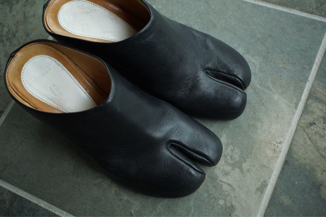 メゾンマルタンマルジェラ ウェッジソール タビ ミュール パンプス サボ