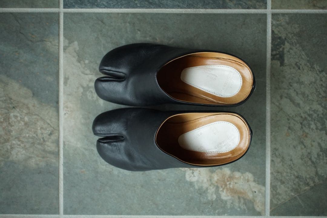 メゾンマルタンマルジェラ ウェッジソール タビ ミュール パンプス サボ