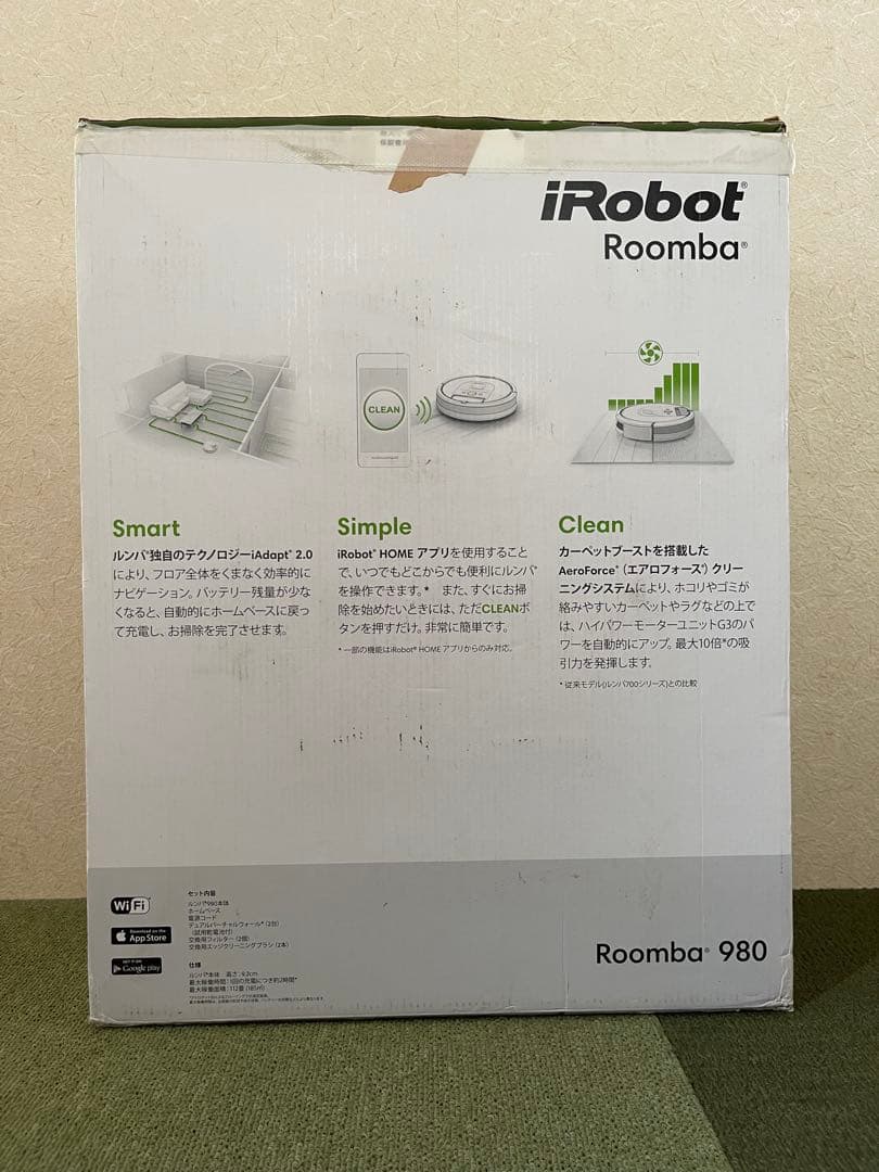 ★iRobot Roomba 980 付属品セット　バッテリー新品★