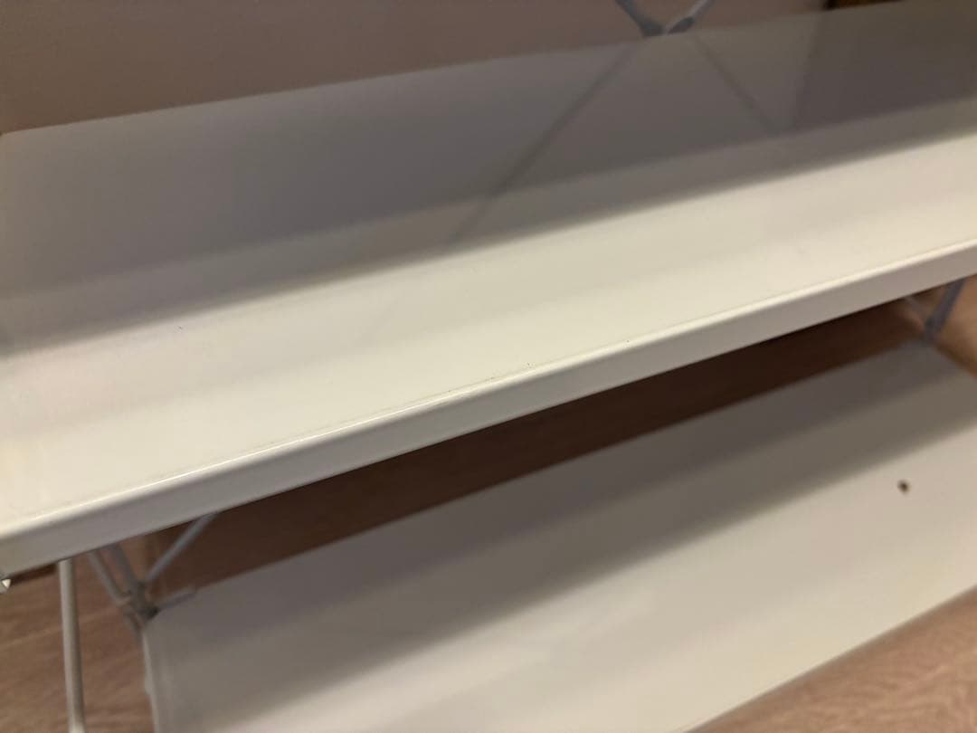 無印良品 スチールユニットシェルフ ライトグレー