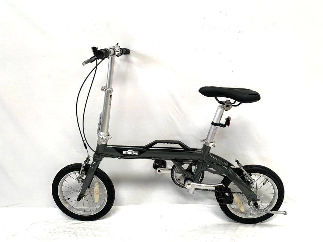 【即乘】OUTRUNK 折り畳み自転車 14インチ 8.3キロ ミニベロ