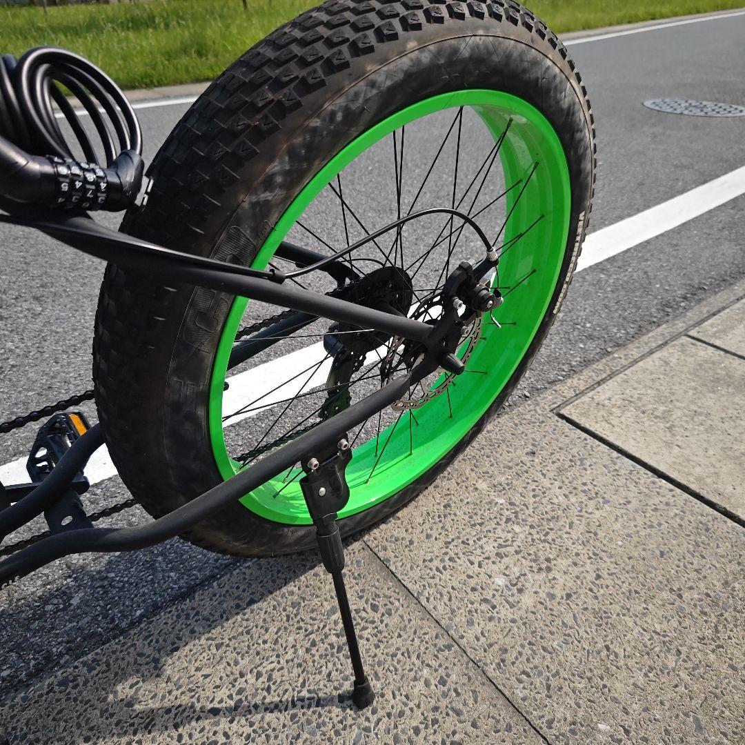 BRONX 4.0DD Matte Black/Lime 26インチ