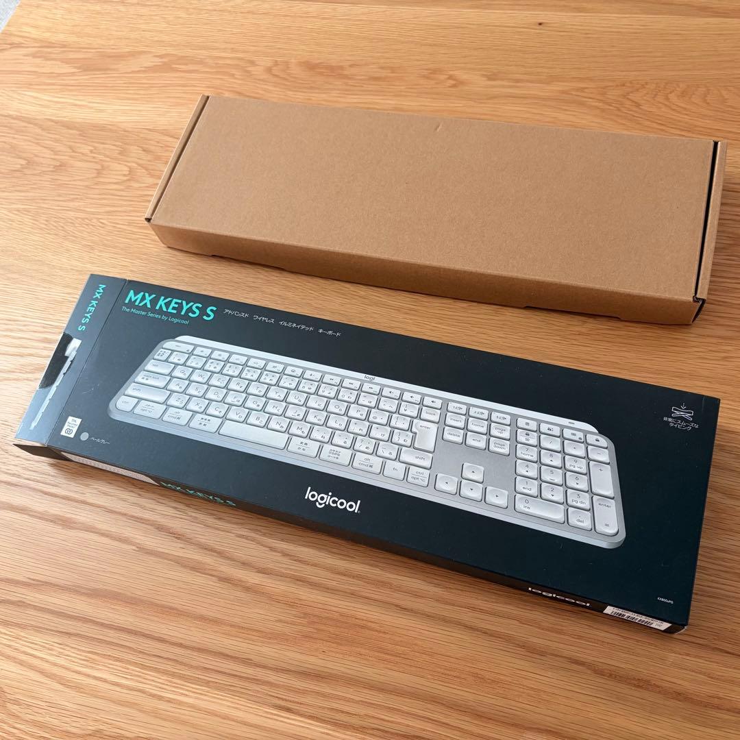 【塗料削れ・新古品】logicool MX KEYS S 日本語配列 キーボード