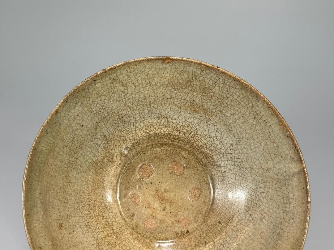 李朝時代　李朝　平茶碗　茶碗　 時代共箱