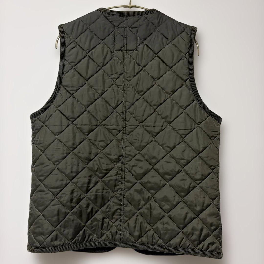 LAVENHAM ラベンハム キルティングベスト オリーブカラー 40
