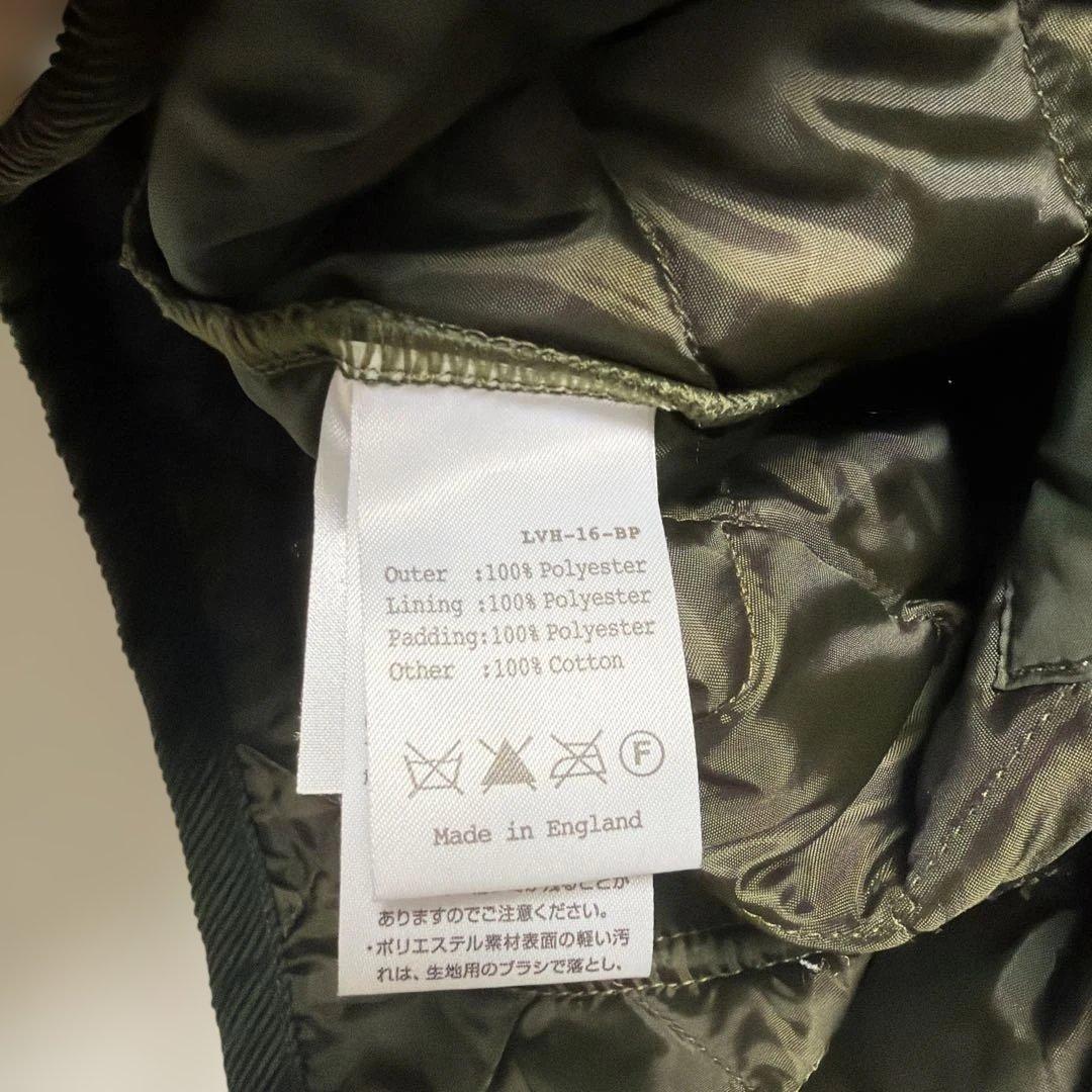 LAVENHAM ラベンハム キルティングベスト オリーブカラー 40