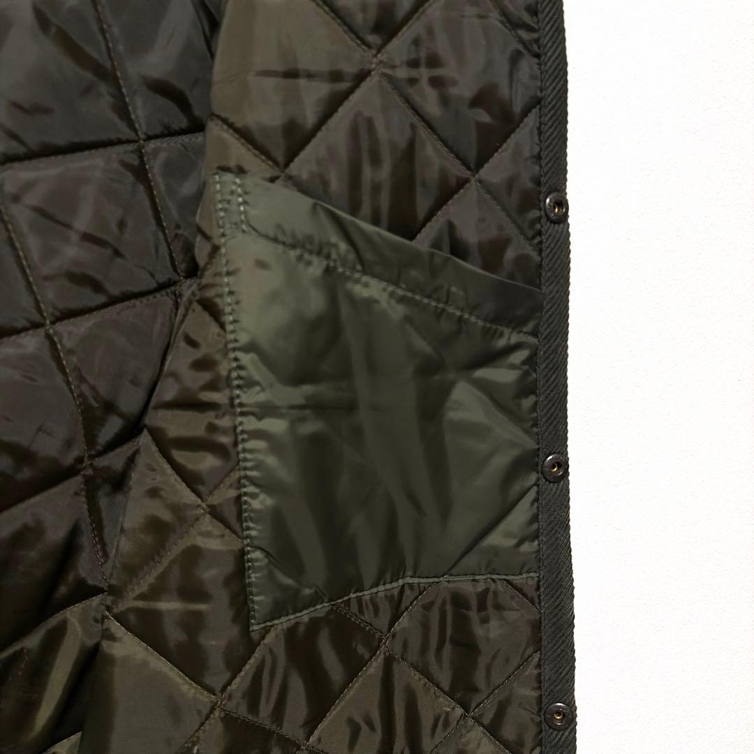 LAVENHAM ラベンハム キルティングベスト オリーブカラー 40