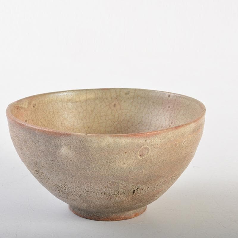 朝鮮美術　李氏朝鮮　後熊川茶碗　V　R7456