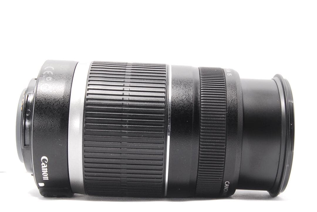 【美品】Canon EF-S 55-250mm IS レンズポーチ付き 一眼レフ