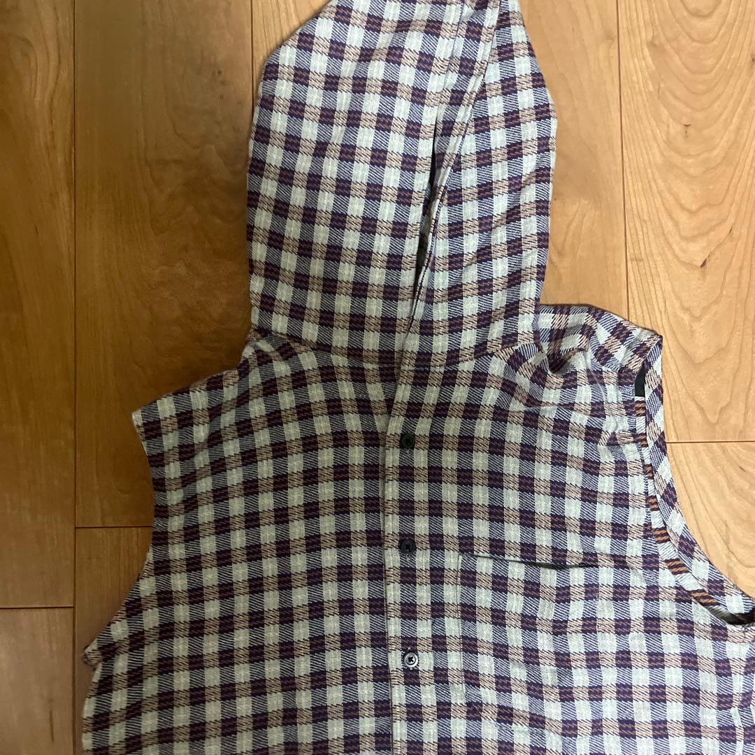 トップス ensou. Sleeveless Hoodie Shirt