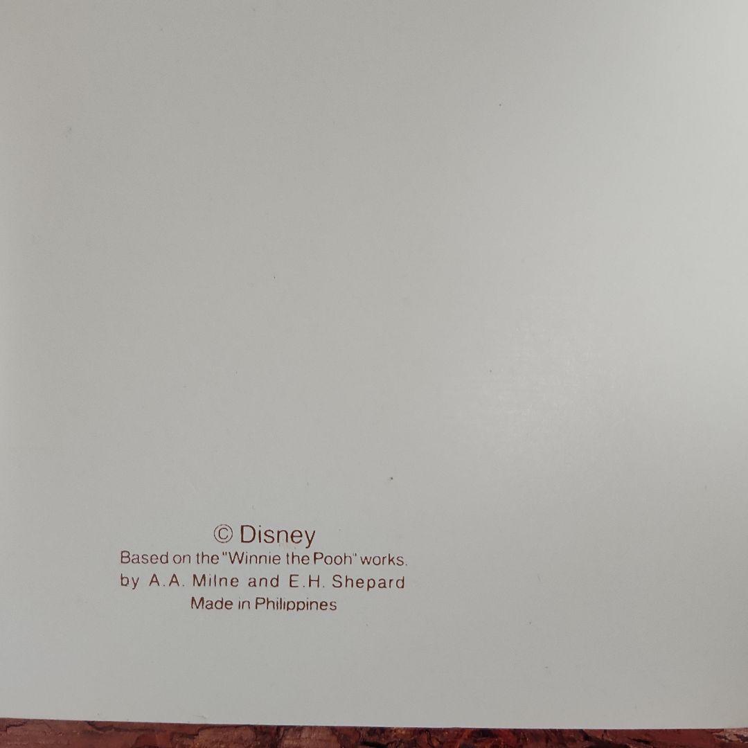 ディズニー　くまのプーさん 　木製万年カレンダー　 Disney　レア