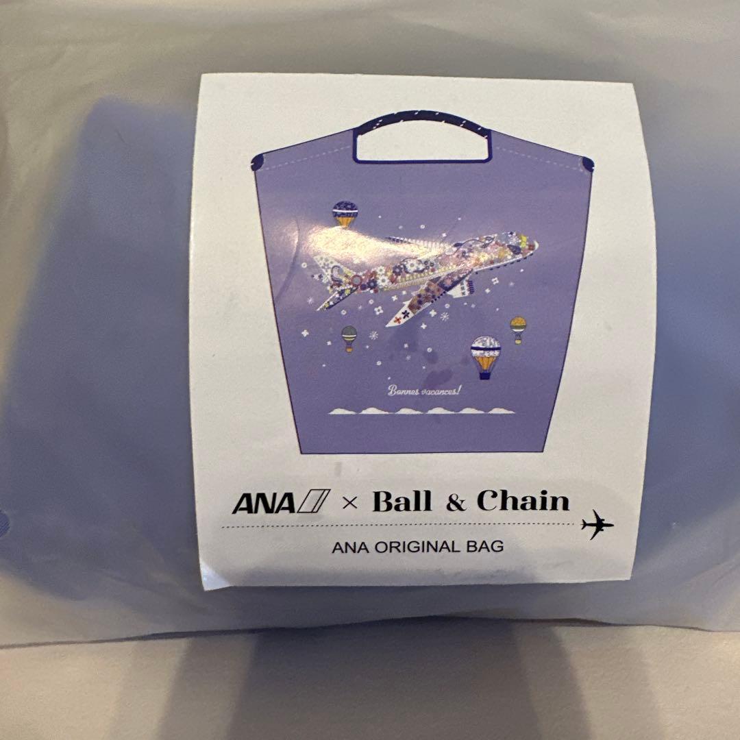 ANA ボールアンドチェーン エコバッグ 国際線機内販売限定