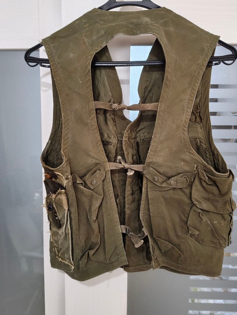 40s USミリタリー C-1ベスト 初期型 vintage ボロ