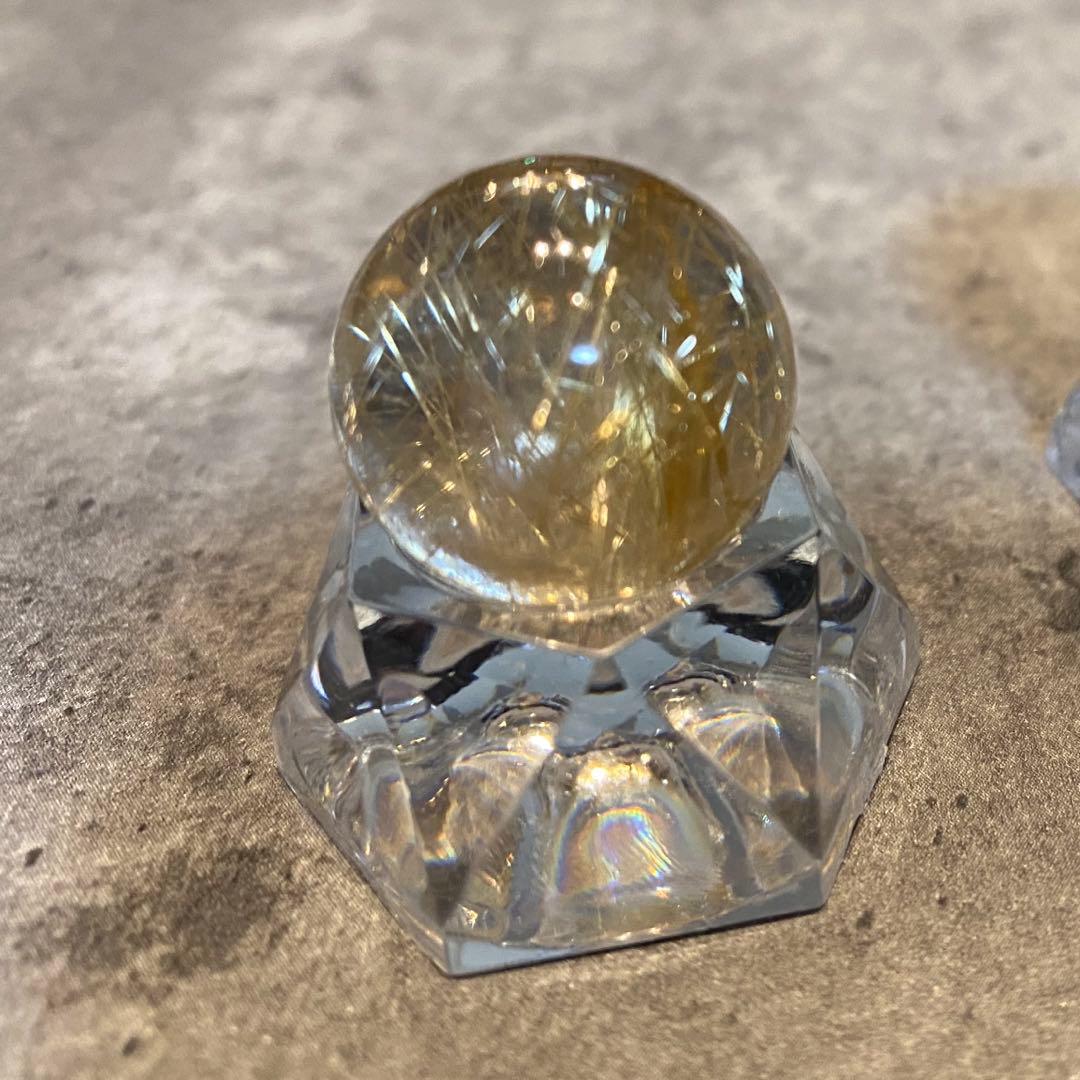 ✨【極上】ゴールドルチル　21mm