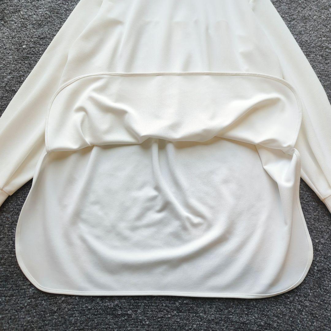 【美品】BEARDSLEY ビアズリー　Tブラウス FREEサイズ　ホワイト