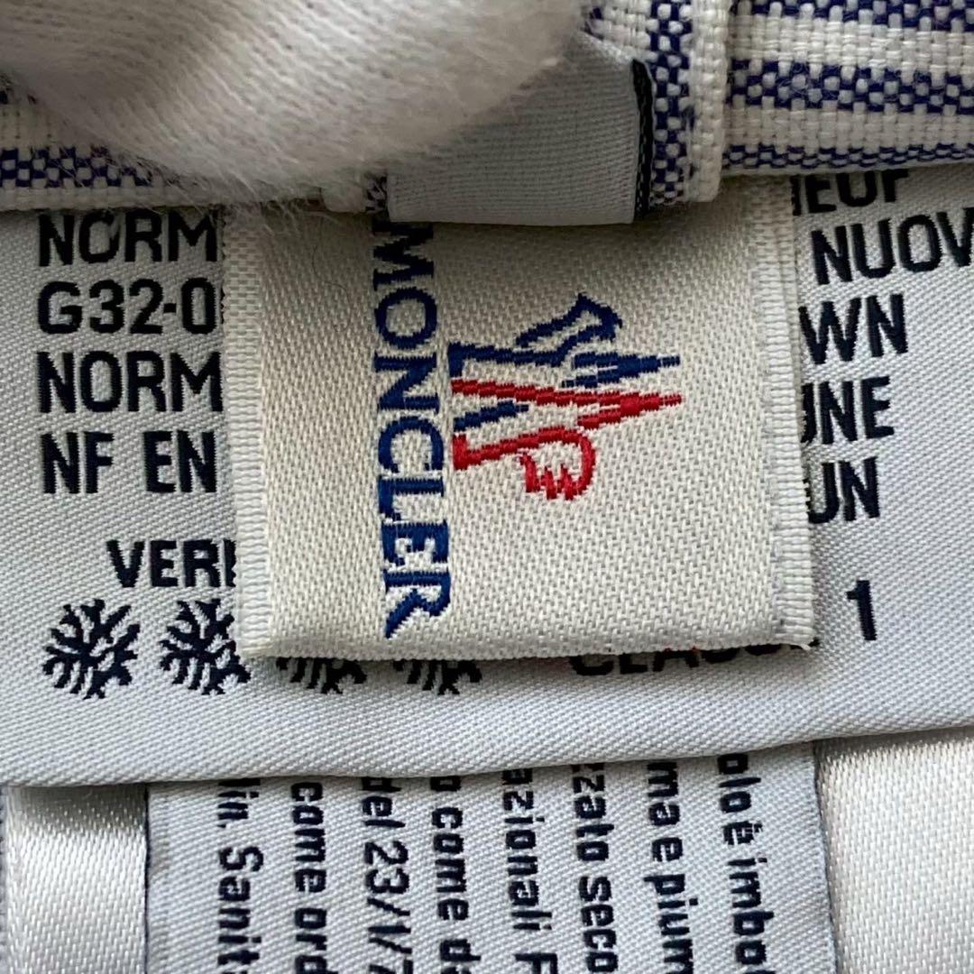 モンクレール モンクレールガムブルー ウール ダウンジャケット ブラック