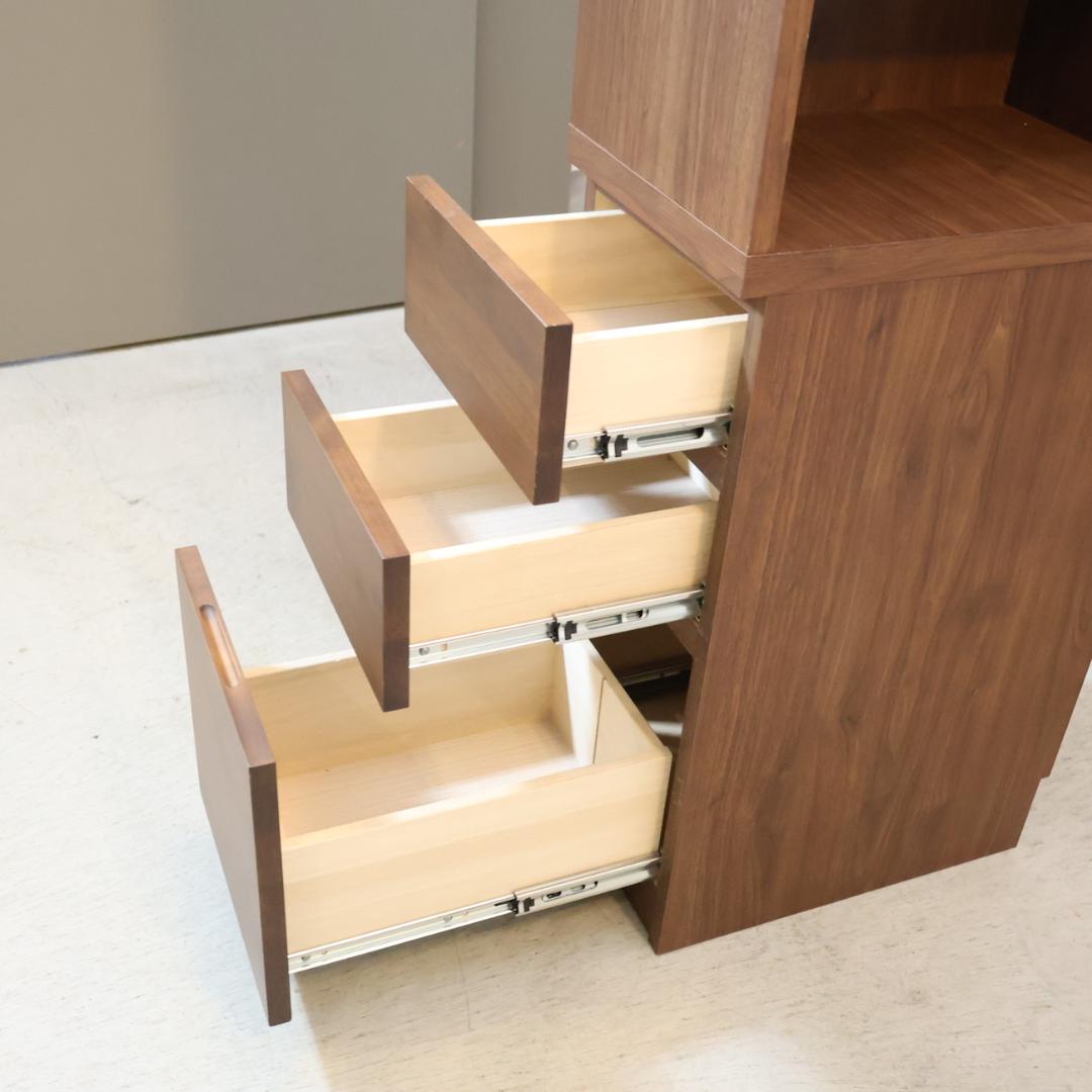 HOTTA WOODY アルダー材 本棚 ブックシェルフ 収納ラック サイド