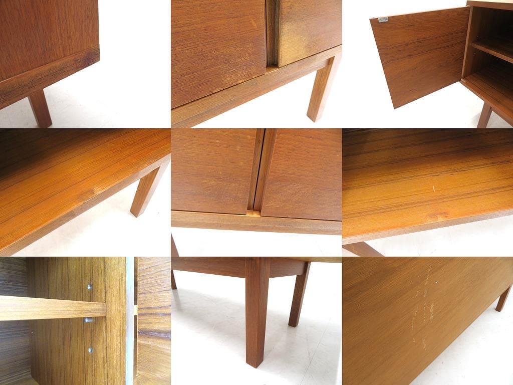 天童木工　ビンテージ　ヴィンテージ　サイドボード　ローズウッド　キャビネット