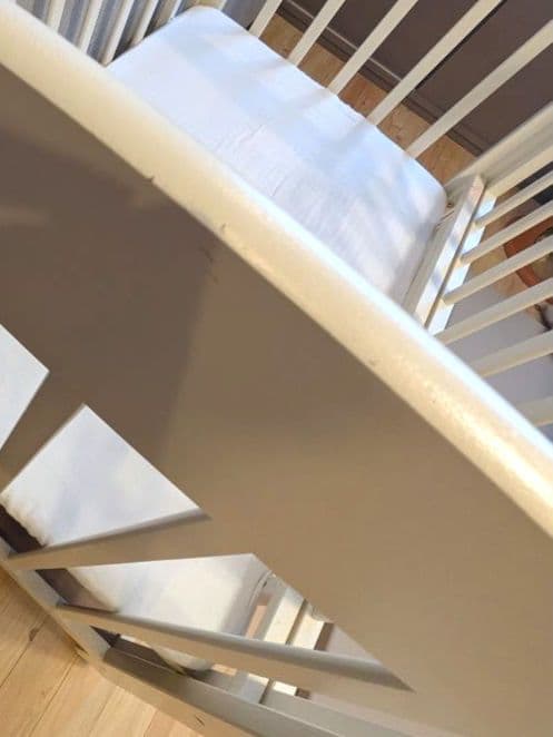 KATOJI ベビーベッド ミニベビーベッド　サンデシカのマットレス付き