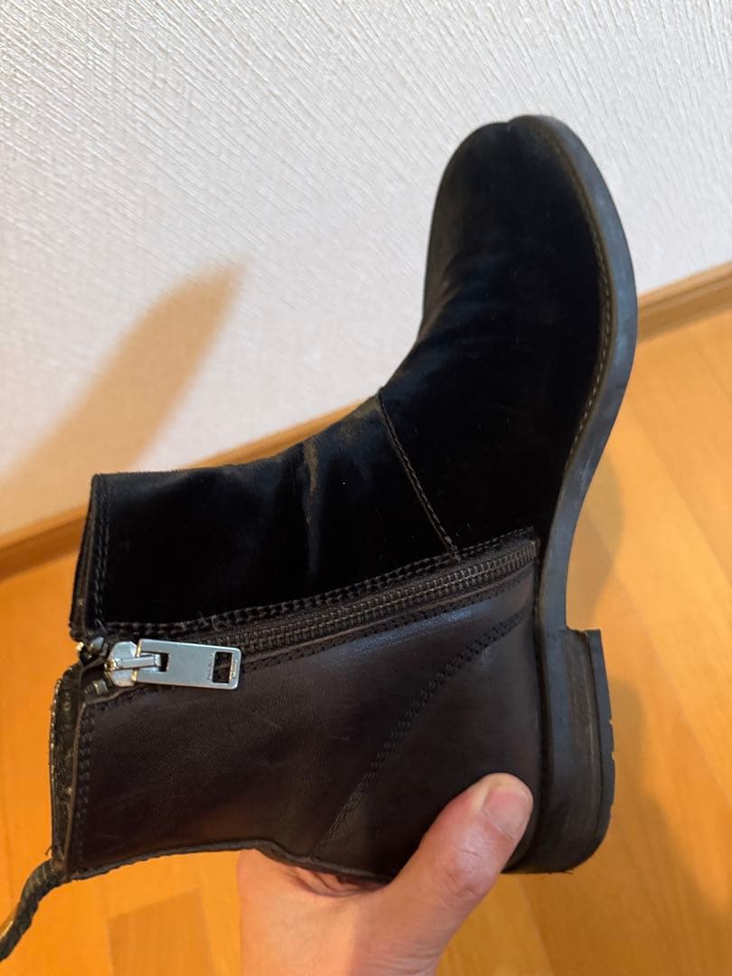 DIESEL 黒ブーツ 使用感あり